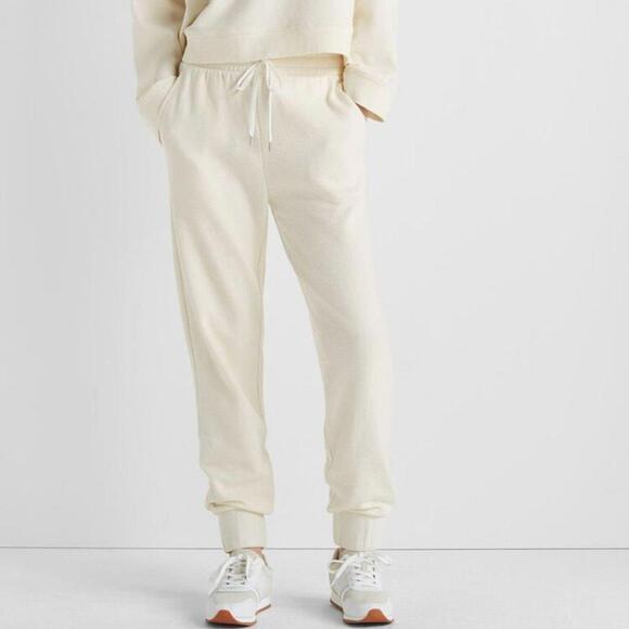 Club Monaco Pants - Club Monaco  Crinkle Ottoman Jogger Drawstring Pants